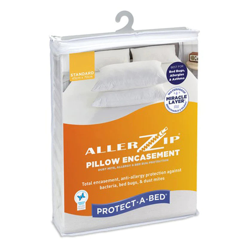 Protect A Bed Allerzip Pillow Protector Dimocks Hawera